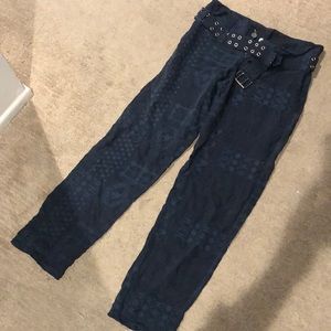 Embroidery Johnny Was pants. Size 6. GUC.